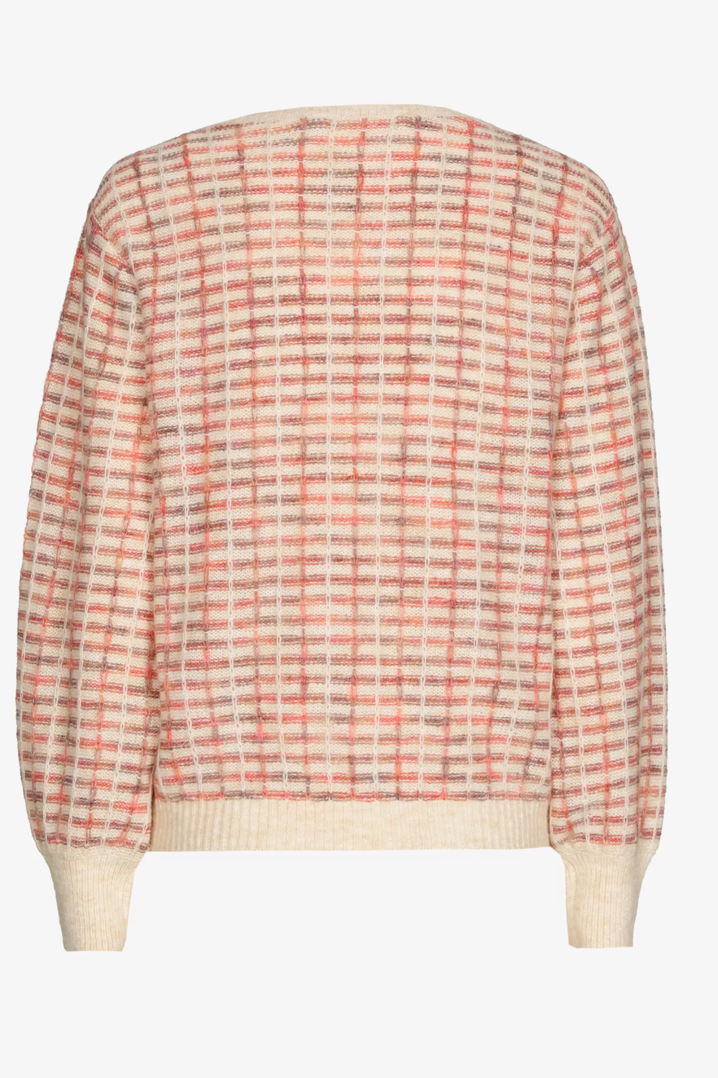 Femme Xandres Pull tricoté à carreaux