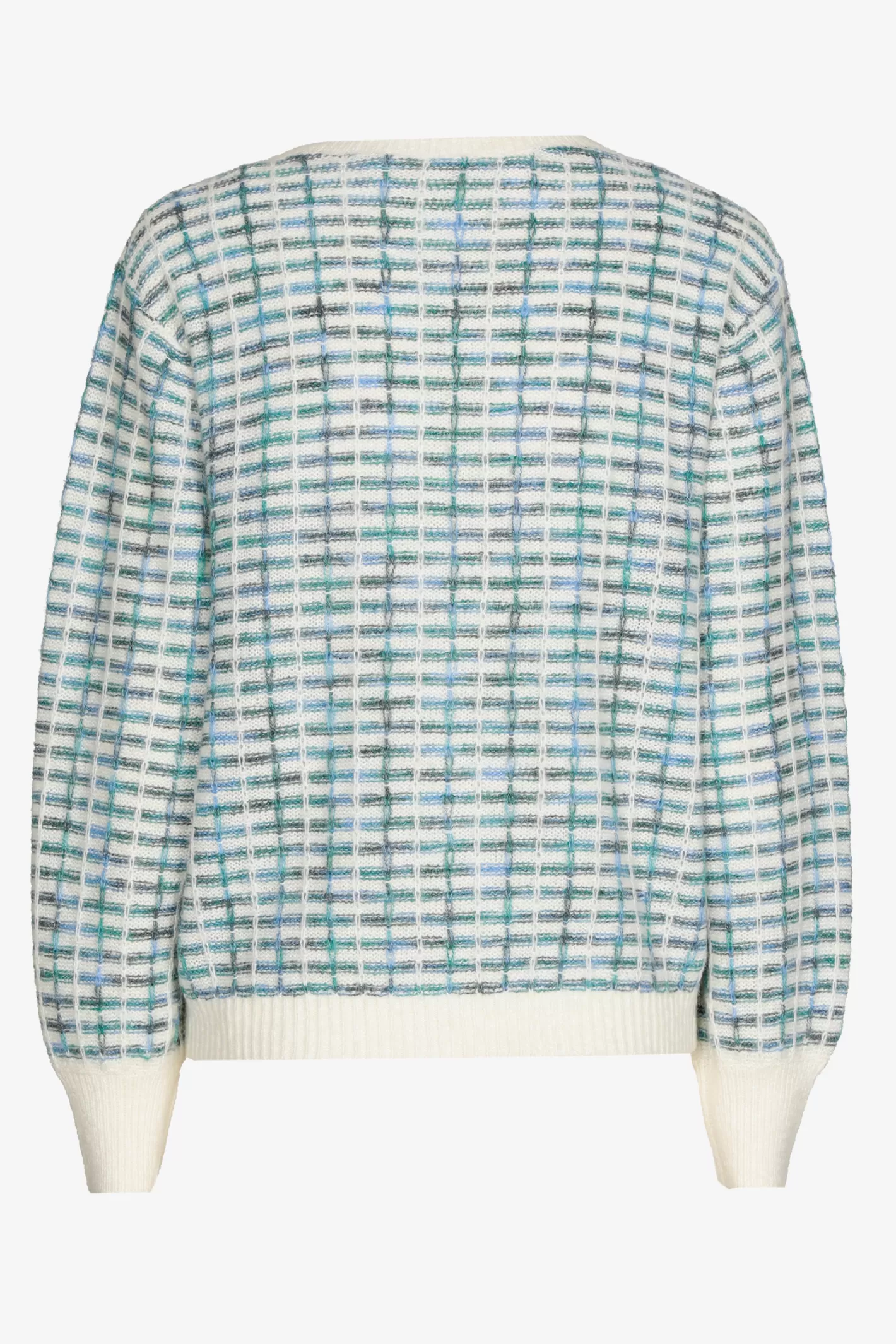 Femme Xandres Pull tricoté à carreaux
