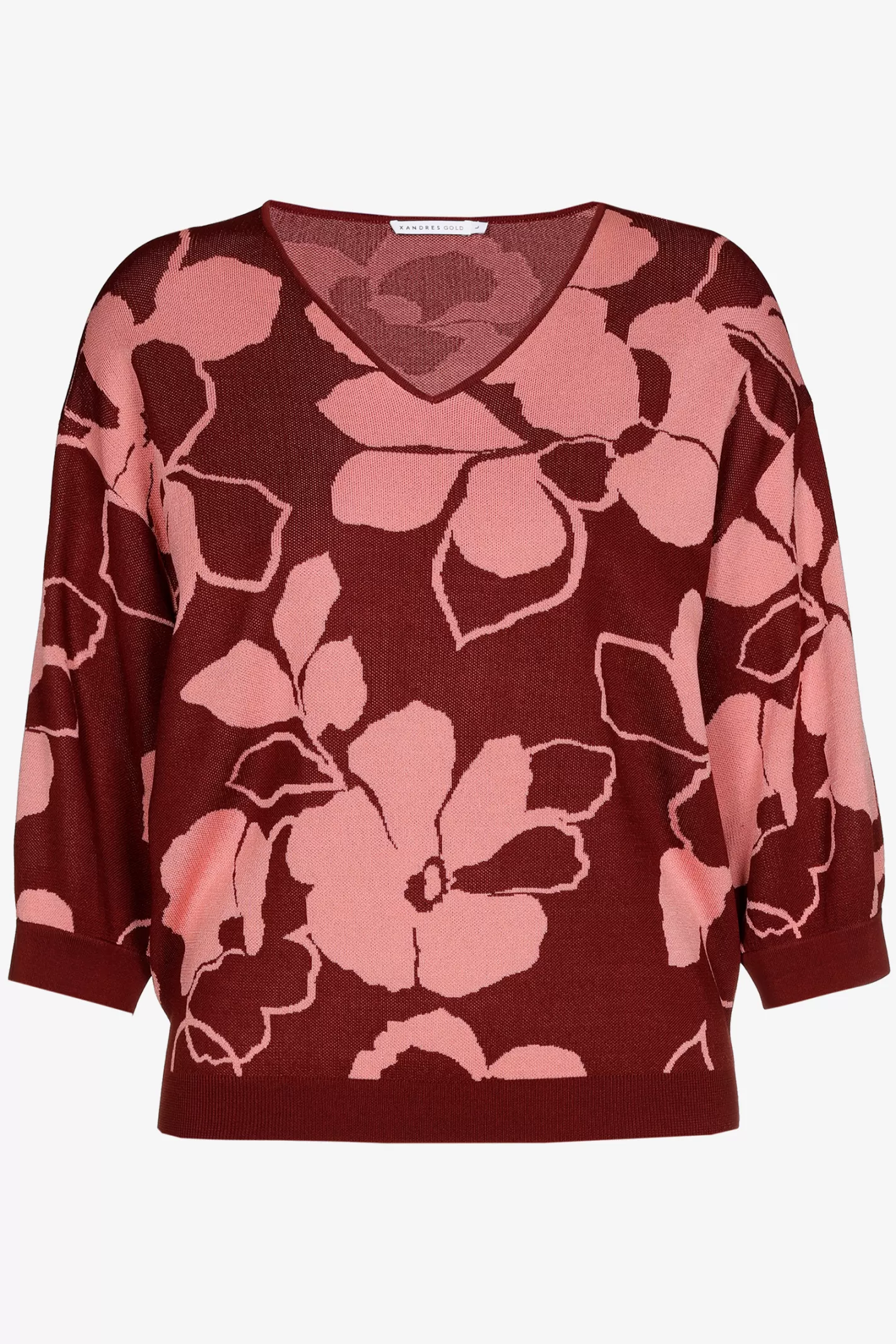 Femme Xandres Pull volumineux à motif floral