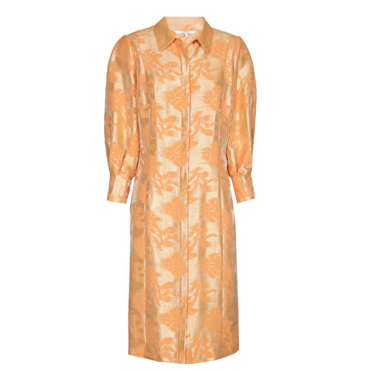 robe_en_jacquard__motif_floral_5-1.webp Femme Xandres Robe en jacquard à motif floral