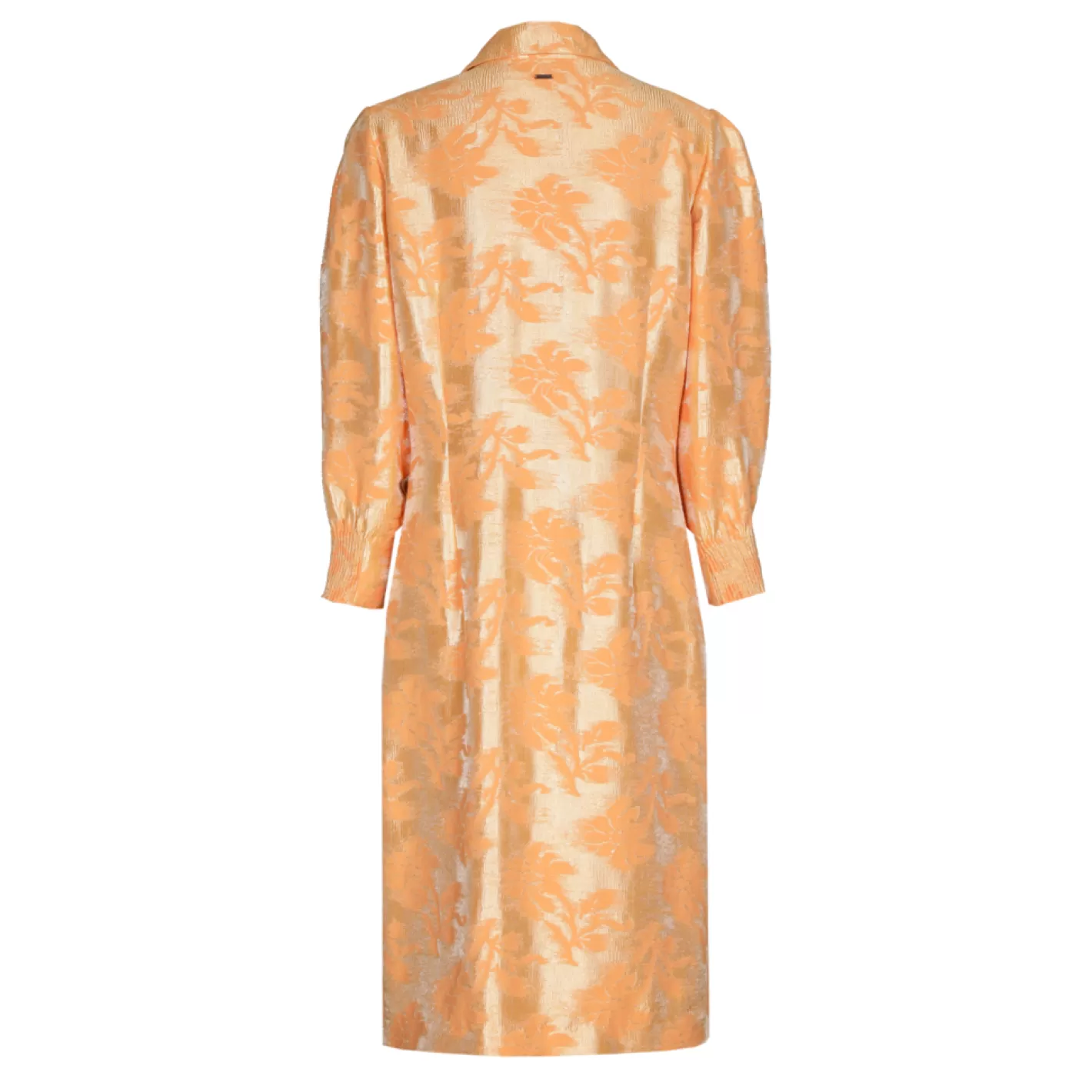 robe_en_jacquard__motif_floral_6-1.webp Femme Xandres Robe en jacquard à motif floral