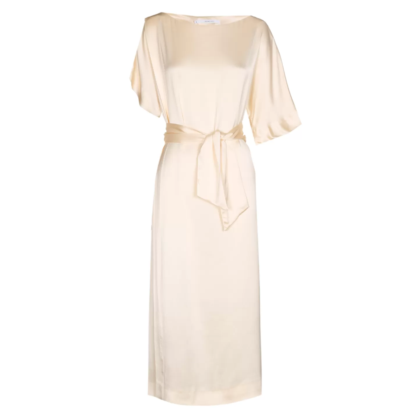 robe_longue__laspect_satin_11.webp Femme Xandres Robe longue à l’aspect satiné