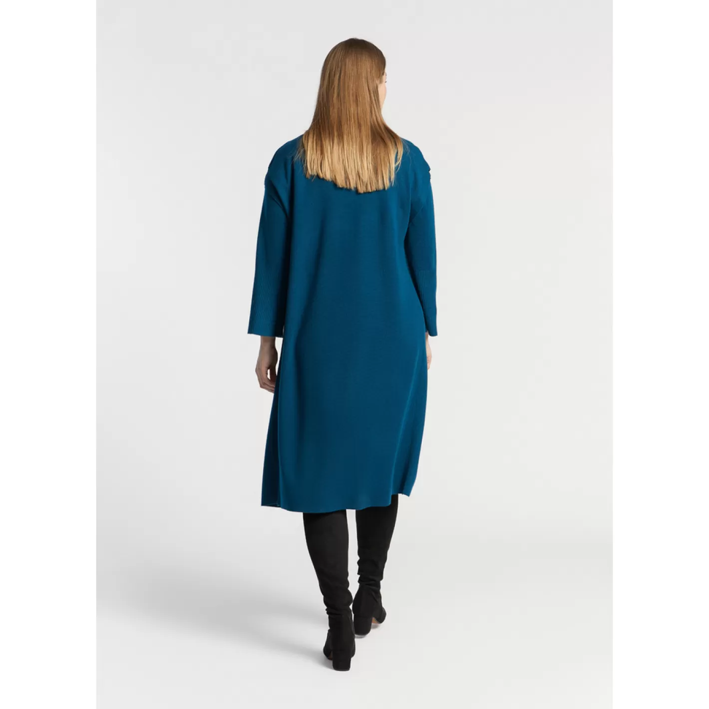 robe_longue_en_maille_13.webp Femme Xandres Robe longue en maille