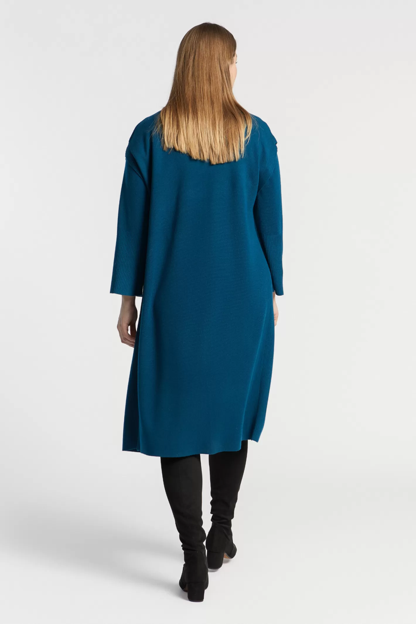 robe_longue_en_maille_6.webp Femme Xandres Robe longue en maille