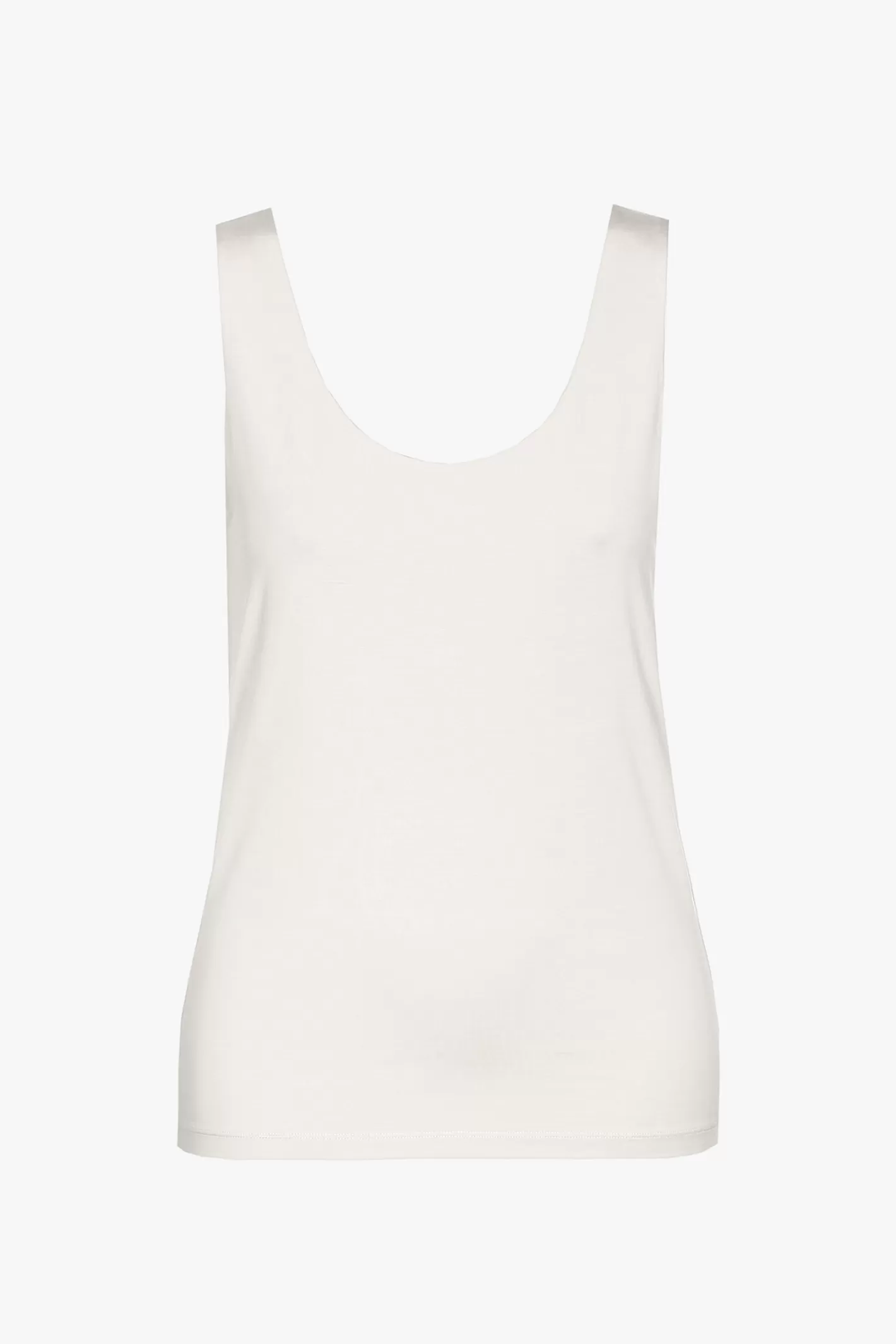 Femme Xandres Top blanc à larges bretelles