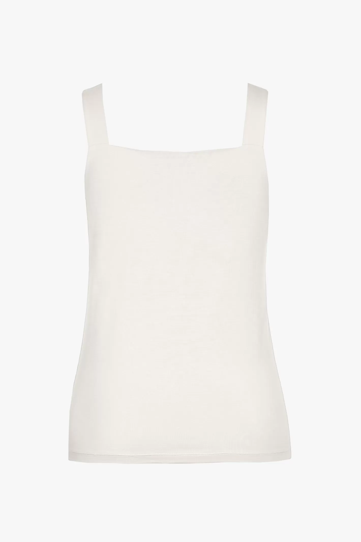 Femme Xandres Top blanc à larges bretelles