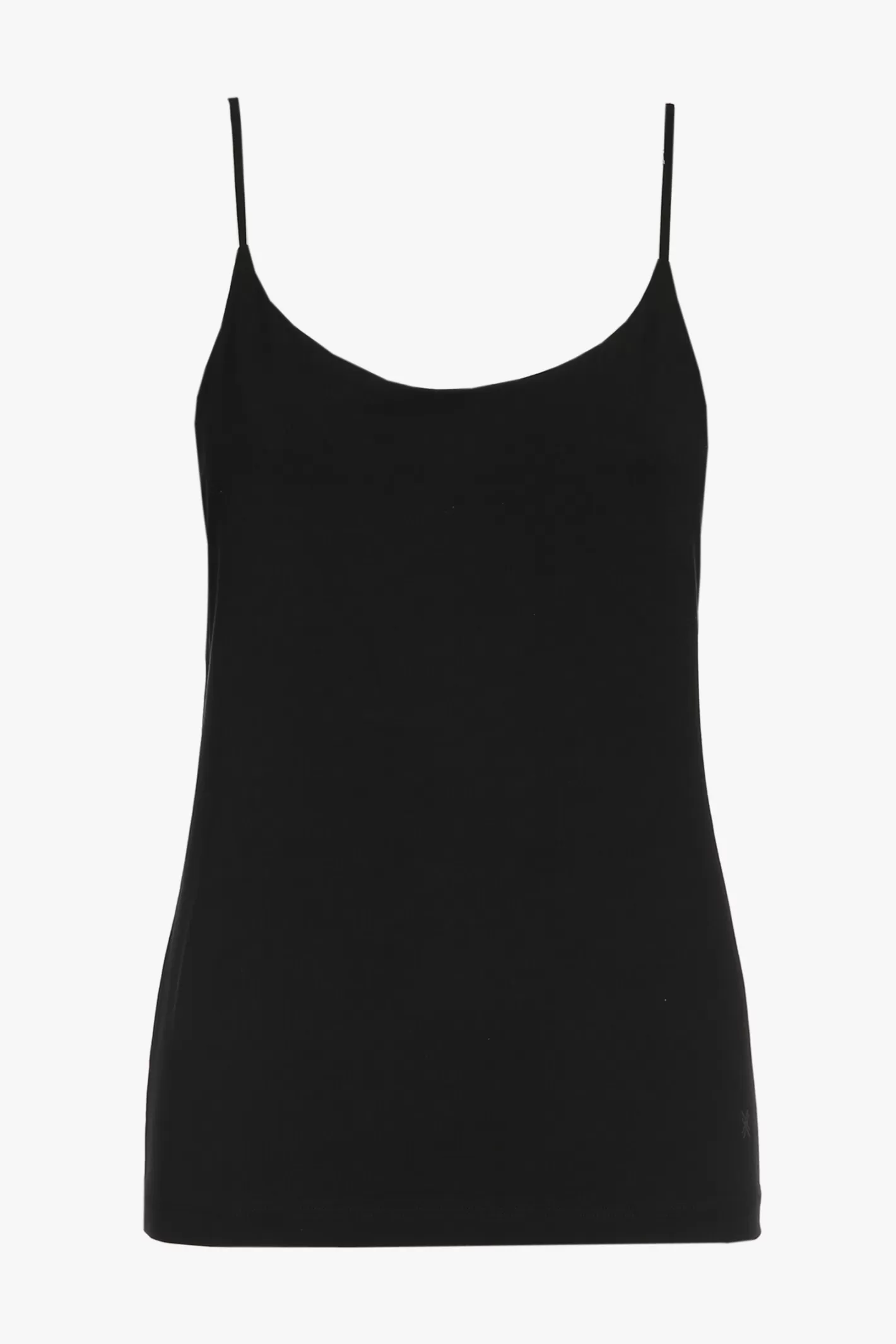 Femme Xandres Top noir à bretelles spaghetti