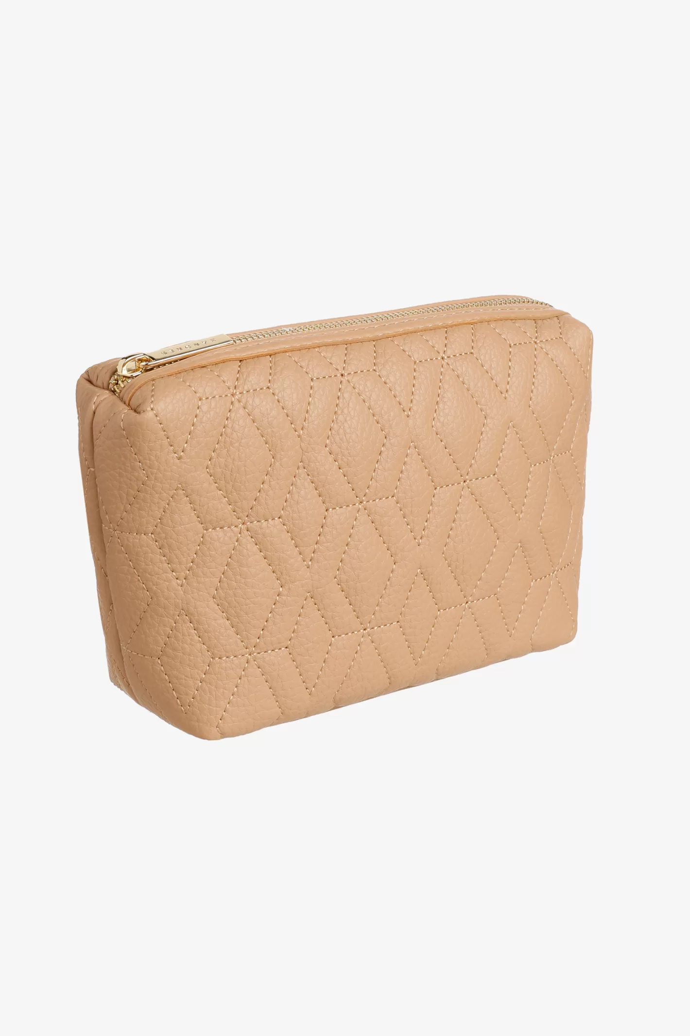 Femme Xandres Trousse à maquillage à effet matelassé