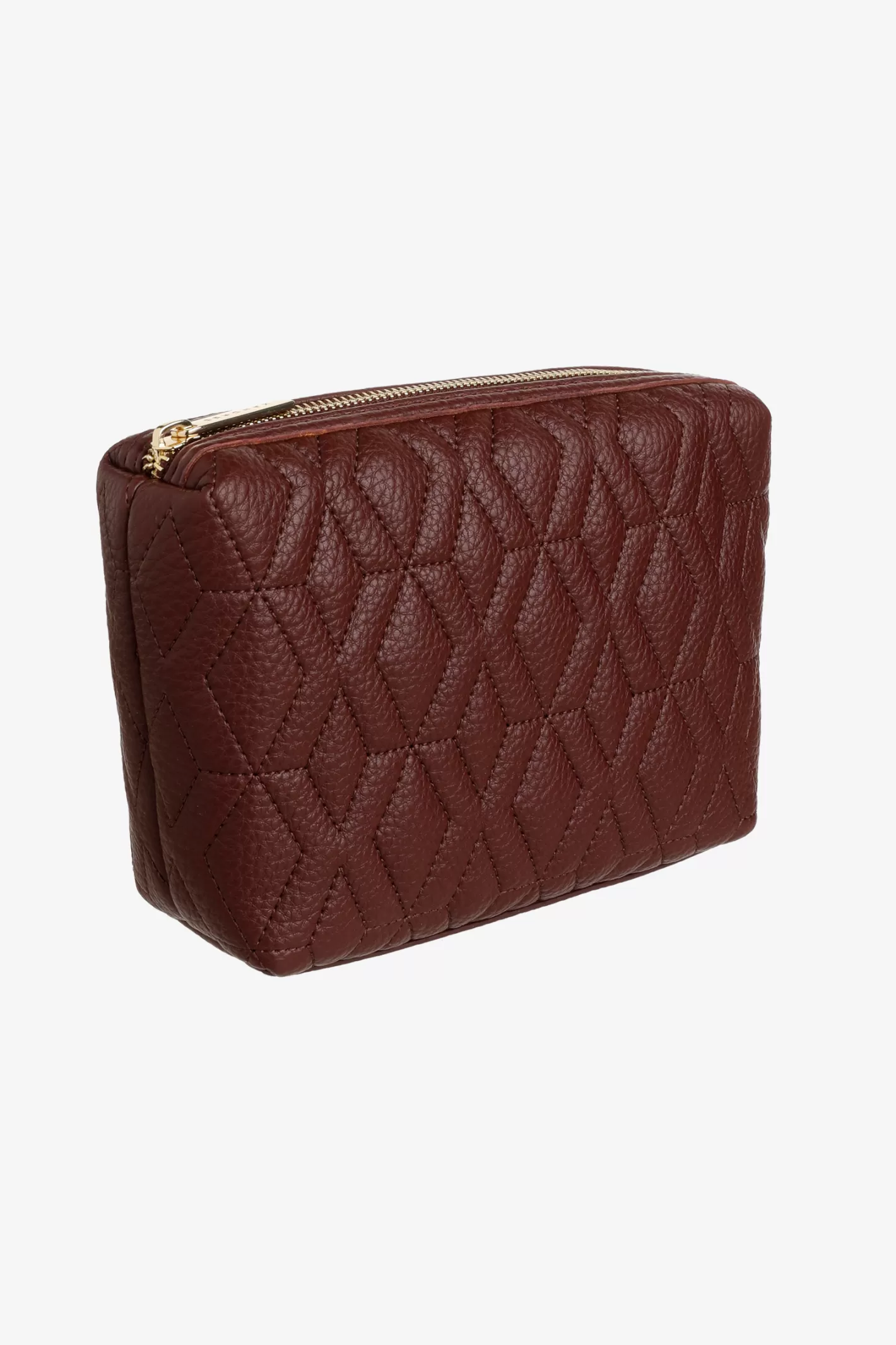 Femme Xandres Trousse à maquillage à effet matelassé
