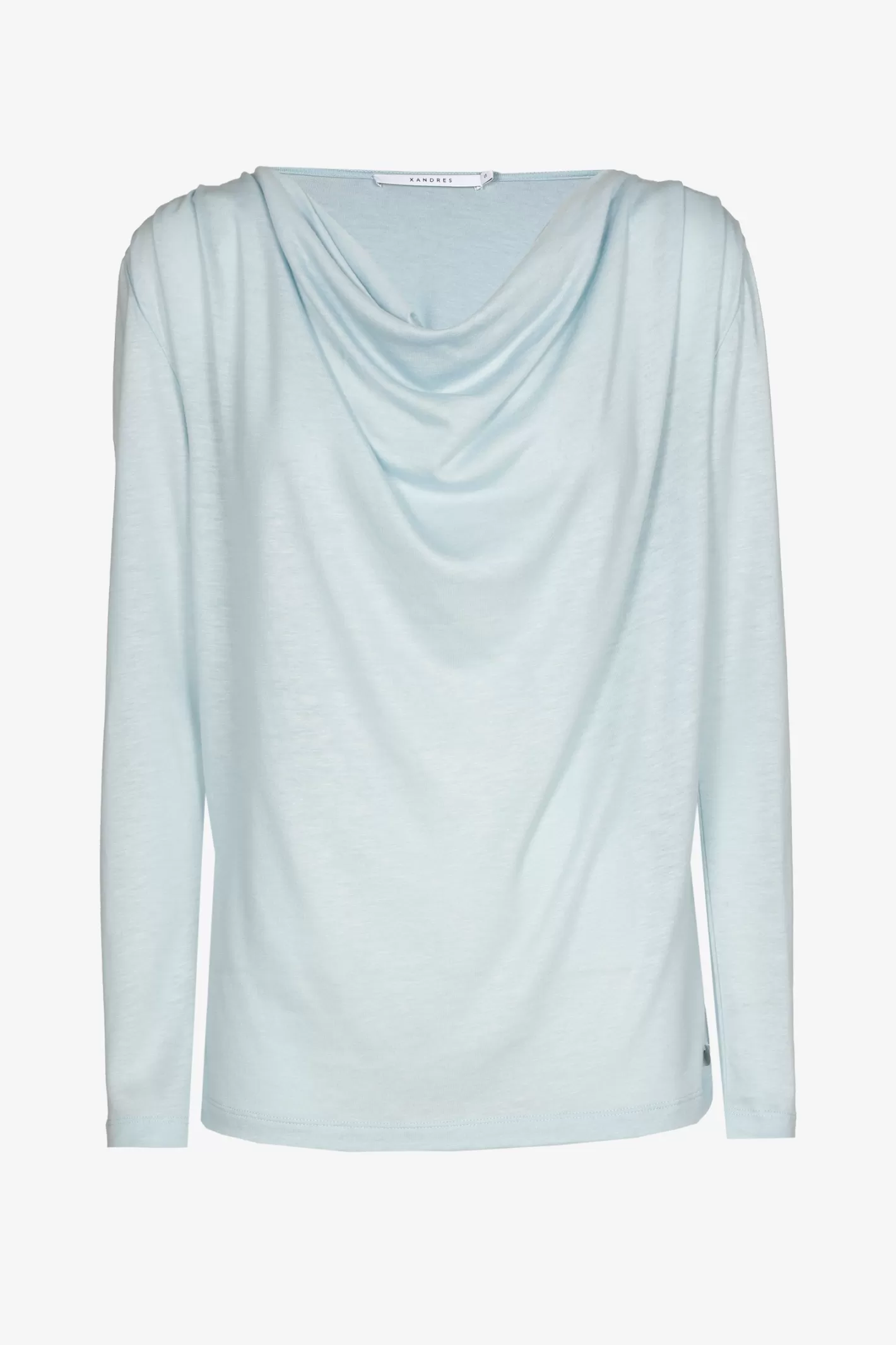 Femme Xandres T-shirt à col drapé